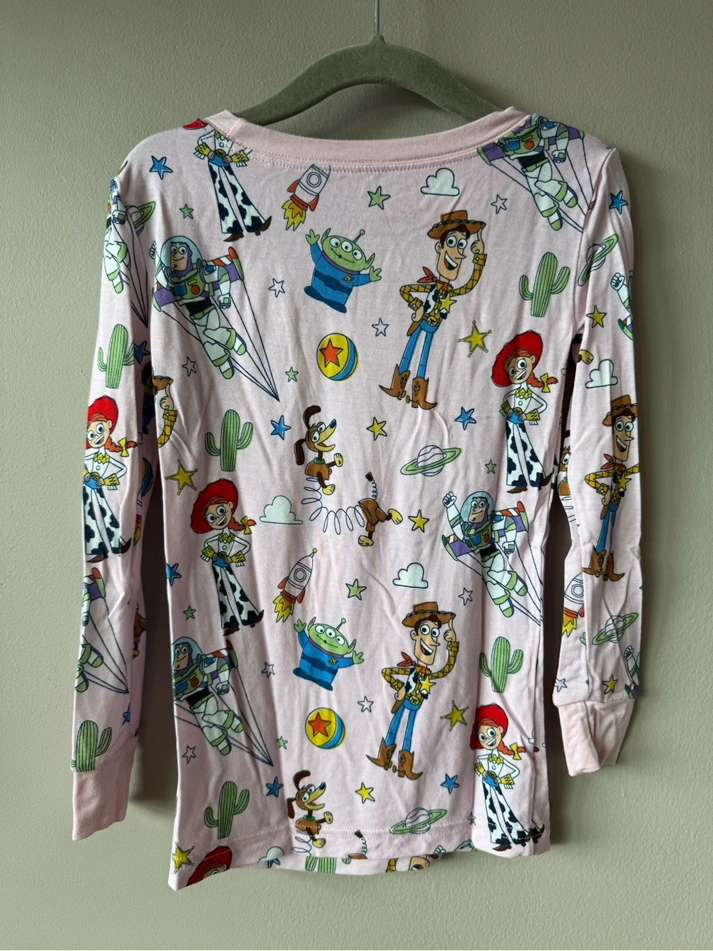 Little Sleepies x Disney Pixar Bamboo Pink Toy Story Long Sleeve PJ‎ Set 3T